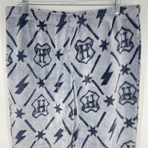 WIZARDING WORLD HARRY POTTER Fleect Jogger AOP Lounge Set Sweater Sweats Size L - Picture 7 of 8
